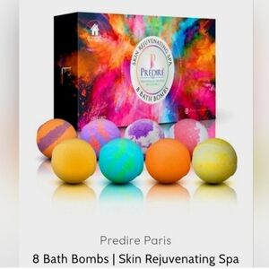 PREDIRE Skin Rejuvenating Luxury Bath Bombs. Set Of 8